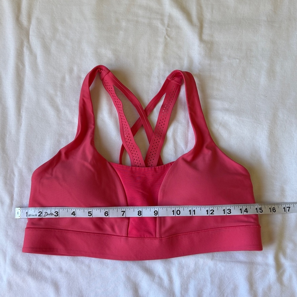 lululemon athletica Bright Pink Supportive Racerback Sports Bra - Picture 6 of 8